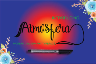 Atmosfera: A Handwritten Font for Editorial Warmth and Clarity
