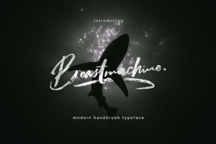 Beastmachine: A Hand-Brushed Typeface That Feels Human