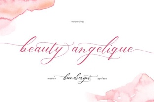 Beauty Angelique: A Thoughtful Decorative Script Font for Brand Moments