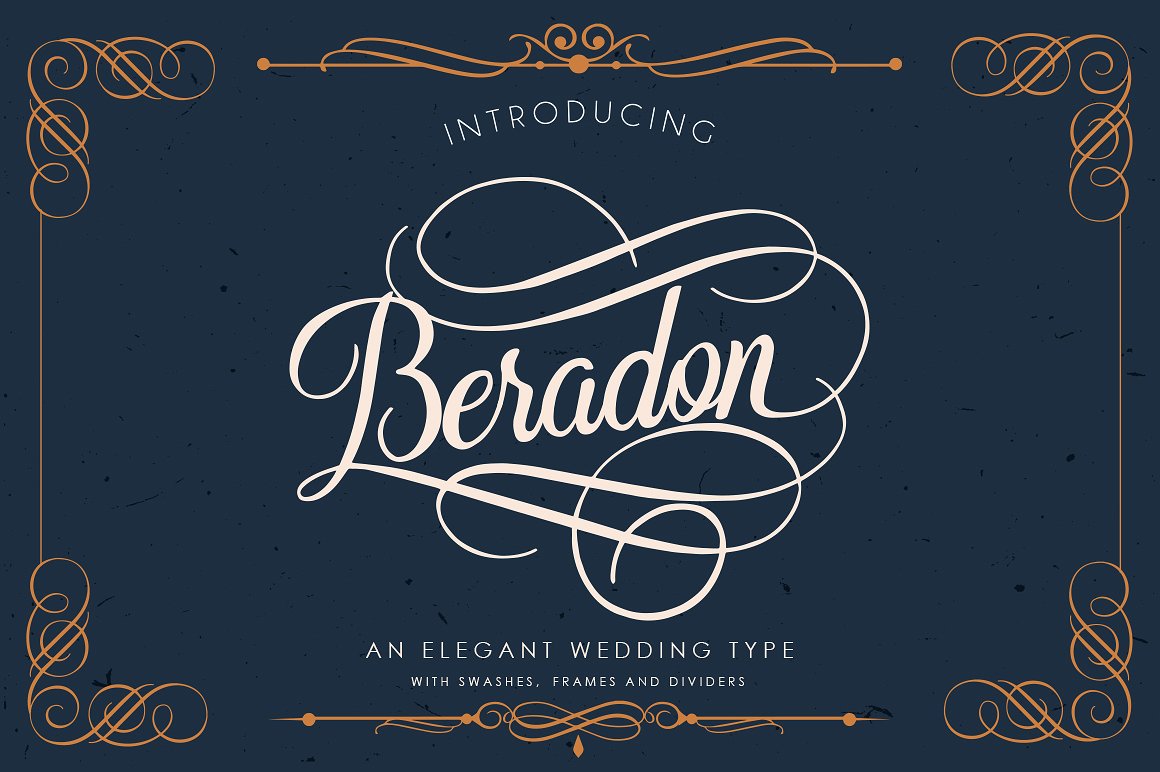 Beradon: A Refined Script Font for Thoughtful Branding