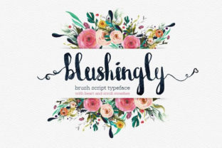Blushingly: A Handcrafted Script Font That Feels Like a First Draft Done Right