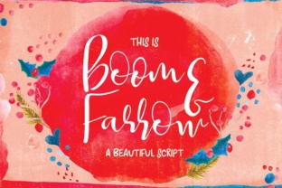 Boom Farrow: A Handcrafted Script Font That Elevates Your Brand