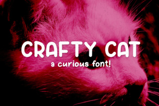 Crafty Cat: A Playful Script Font for Editorial Charm