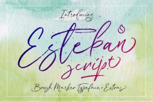 Esteban: A Playful, Confident Script Font for Editorial Moments