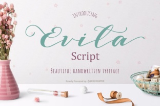 Evita: A Playful Script Font That Feels Like a Smile