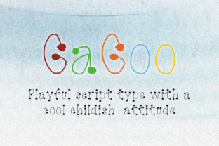 GaGoo: A Playful Script Font That Lifts Digital Headlines