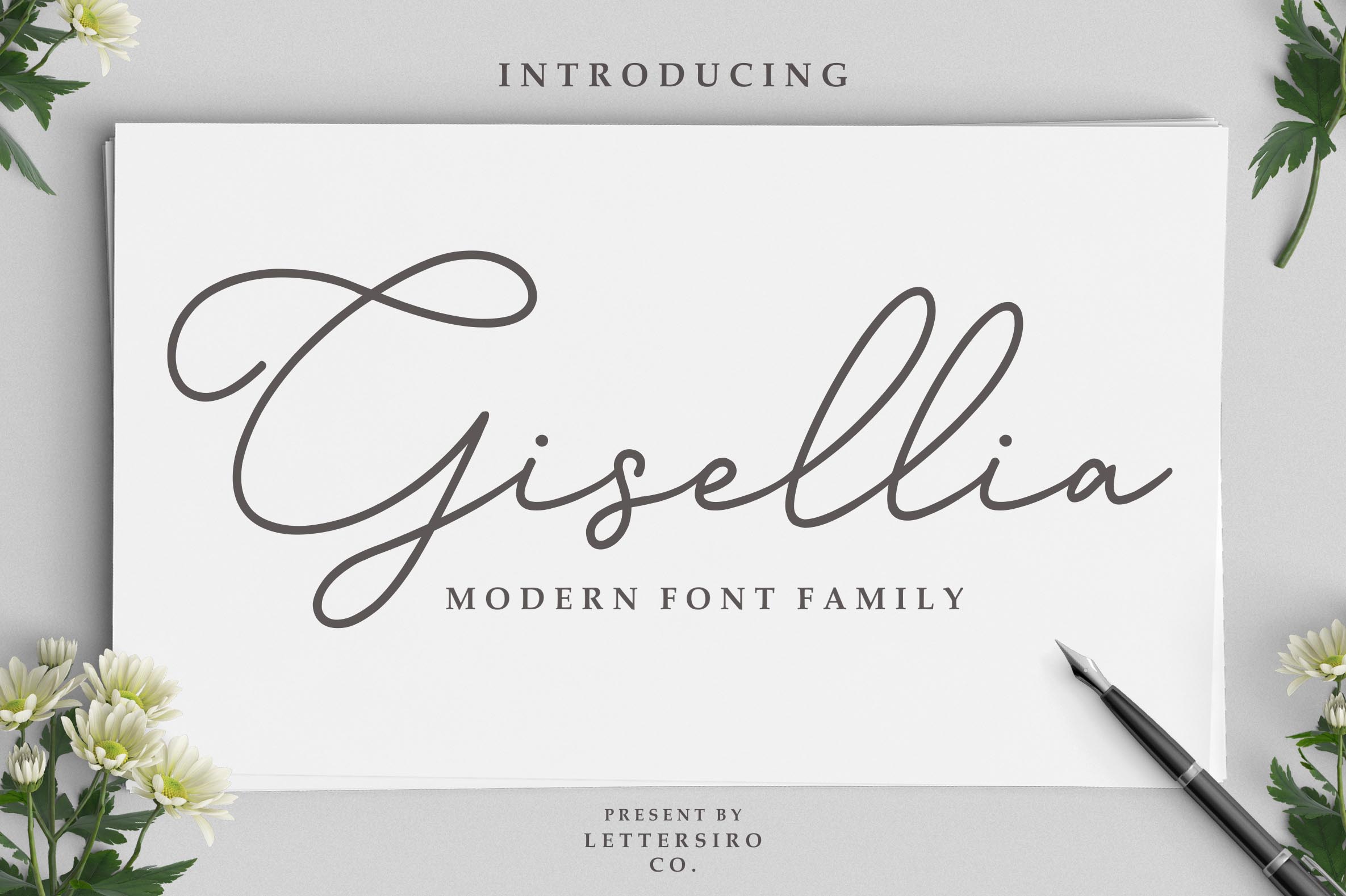 Gisellia Font: A Professional Yet Personal Script for Small Business Branding