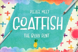 Goatfish: A Handcrafted Script Font That Makes Your Campaign Stand Out