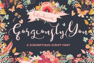 Gorgeously You: A Handcrafted Script Font for Authentic Brand Identity