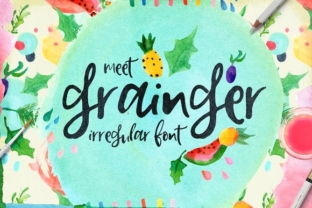 Grainger: A Script Amp Font That Makes Your Headlines Instantly Recognizable