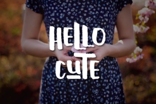 Hello Cute: A Fresh Script Font That Makes Campaigns Feel Instantly Human