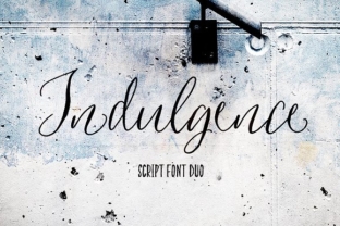 Indulgence: A Handcrafted Script Font for Polished Digital Branding