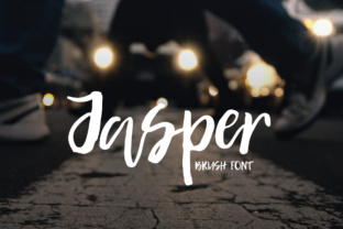 Jasper: A Handwritten Brush Font That Feels Like a Quiet Conversation