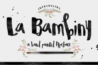 La Bambiny: A Handcrafted Script Font That Makes Your Brand Feel Thoughtful