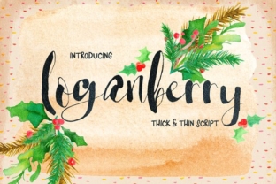Loganberry: A Handcrafted Script Font That Feels Like Home