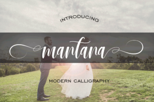 Mantana: A Fluid Script Font for Editorial Charm