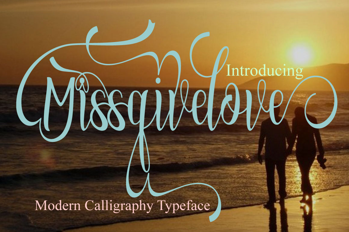 Missgivelove: A Handwritten Font That Makes Your Brand Feel Human