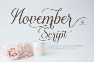 November: A Modern Script Font That Elevates Real Branding Work