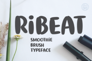 Ribeat: A Friendly Script Font for Editorial Warmth