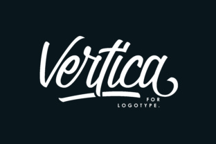 Vertica: A Hand-Painted Brush Font That Elevates Your Handmade Goods