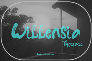 Willensia: A Refined Script Amp Font for Digital Branding