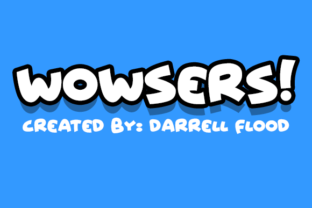 Wowsers Font: Playful, Happy Script for Handmade Labels & Printables
