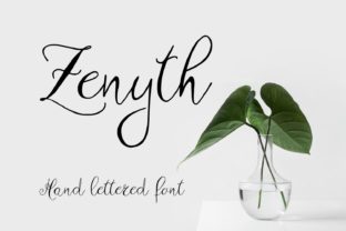 Zenyth: A Hand-Crafted Script Font That Feels Like a Thoughtful Signature